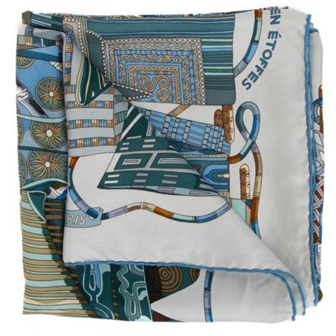 hermes scarf voyage en etoffes|Hermès Voyage en Étoffes Silk Scarf .